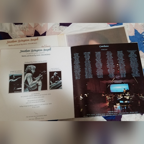 1973 Neil Diamond "Jonathan Livingston Seagull" Vinyl Album - Picture 7 of 11